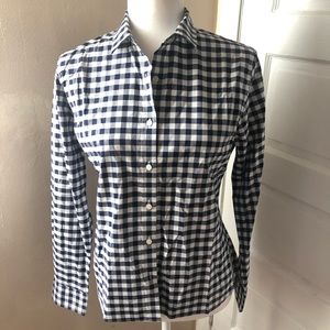 NWT Peter Millar Button Down Blouse